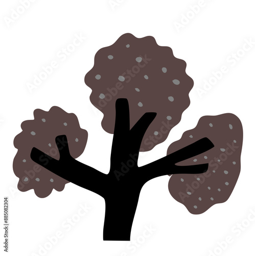 Scandanavian tree Illustration