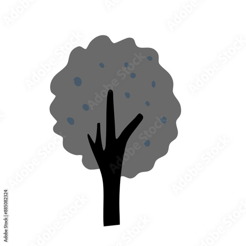 Scandanavian tree Illustration