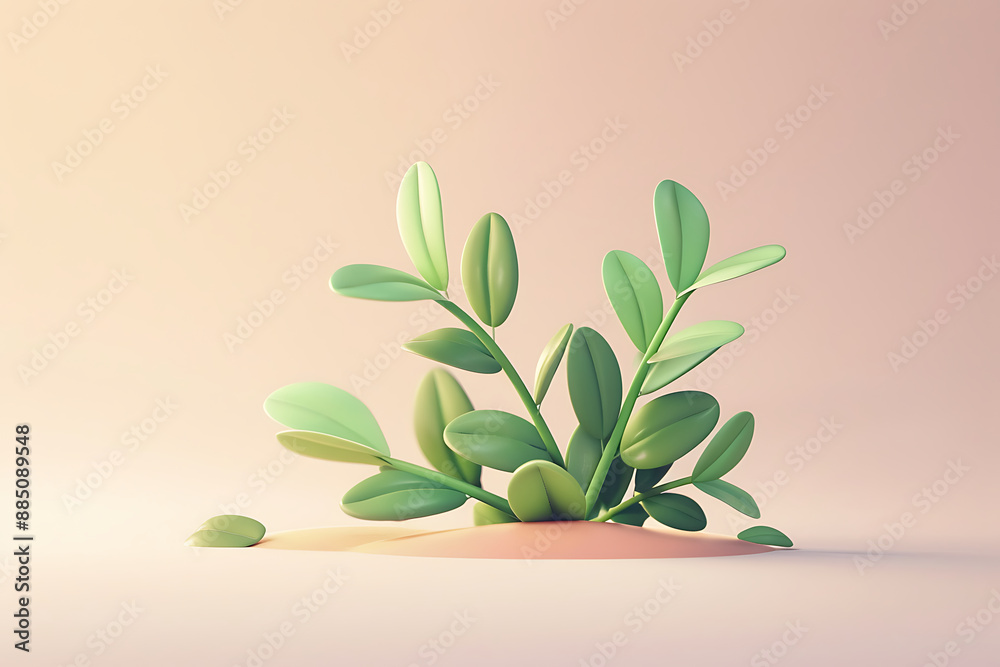 succulent green plants in a pot with white leaves on a white background succulent green plants in a pot with white leaves on a white background