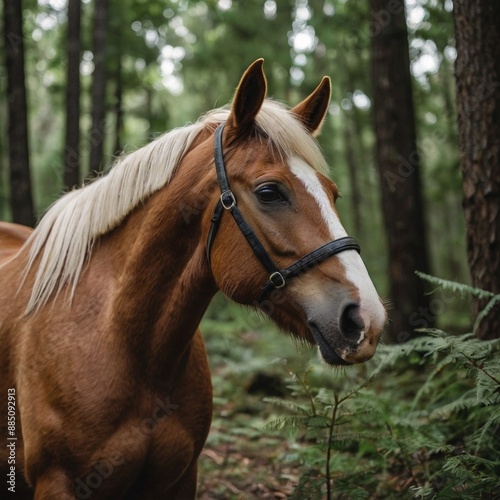 horse head face