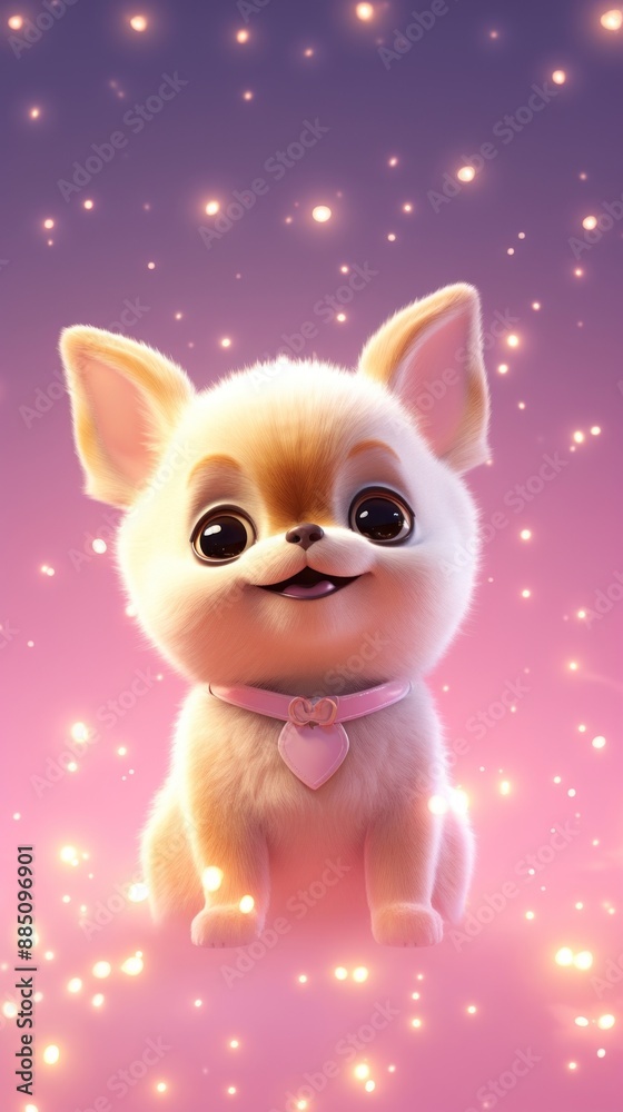 Chubby chihuahua cartoon animal astronomy. Chubby chihuahua cartoon animal astronomy.