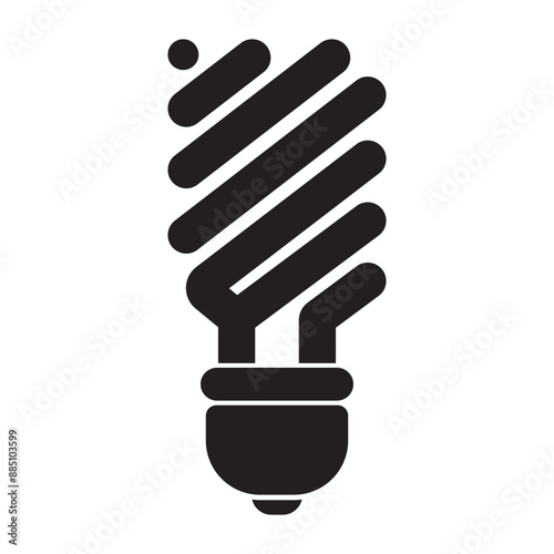 fluorescent bulbs icon symbol