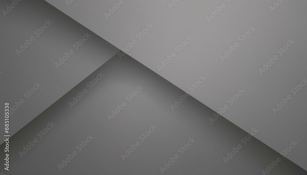 Gray abstract geometric shape on paper background with copy space image. Gray abstract geometric shape on paper background with copy space image.
