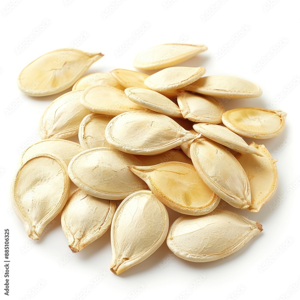 Healthy roasted pumpkin seeds
