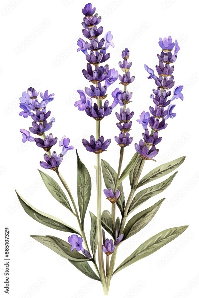 Obraz premium Lavender wildflower blossom plant lupin.