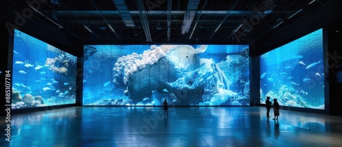 High Definition Brilliance: Vibrant Content on Massive LED Screens