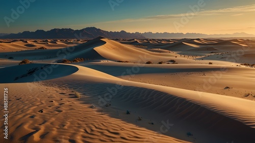 beautiful view of the desert