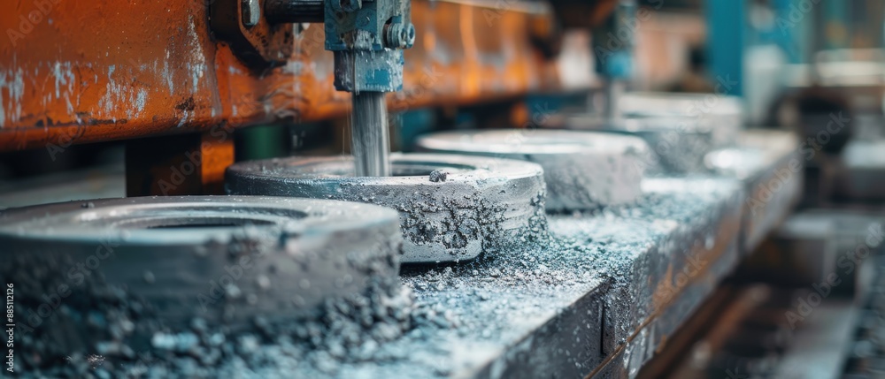 Precision Cooling and Hardening of Car Wheels in a Factory Setting Precision Cooling and Hardening of Car Wheels in a Factory Setting