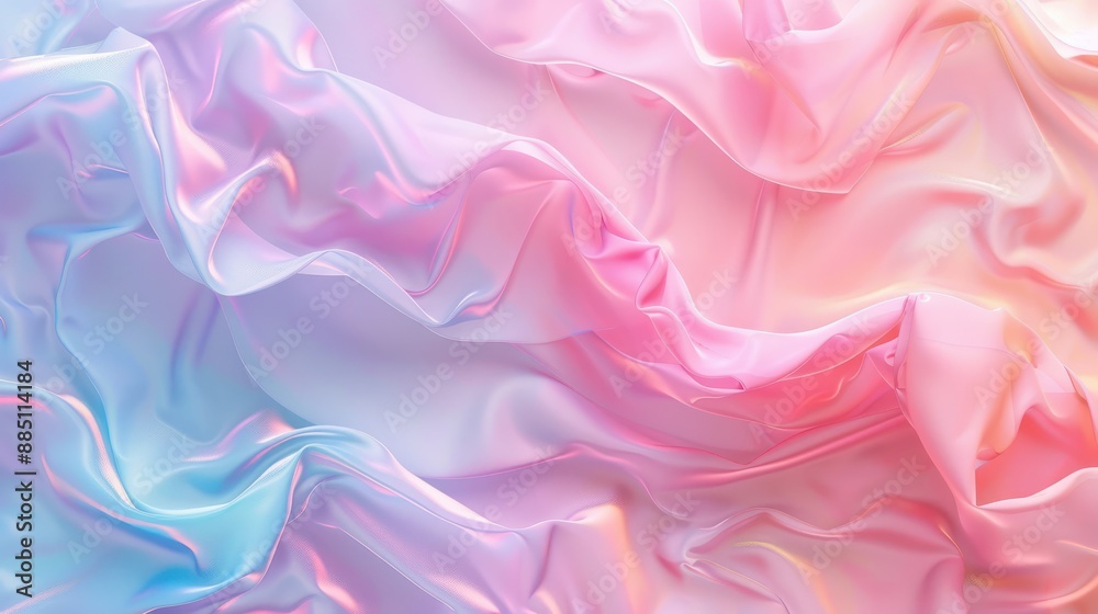 Obraz premium gradient background soft pastel seamless clean texture for marketing or social media banner post