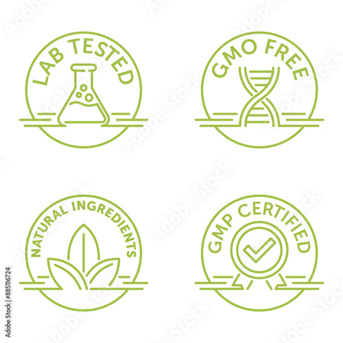 GMO free, Lab tested, GMP certified, Natural ingredients