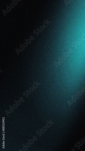 Grainy poster background, abstract dark black blue color noisy color gradient shape texture banner header cover backdrop design
