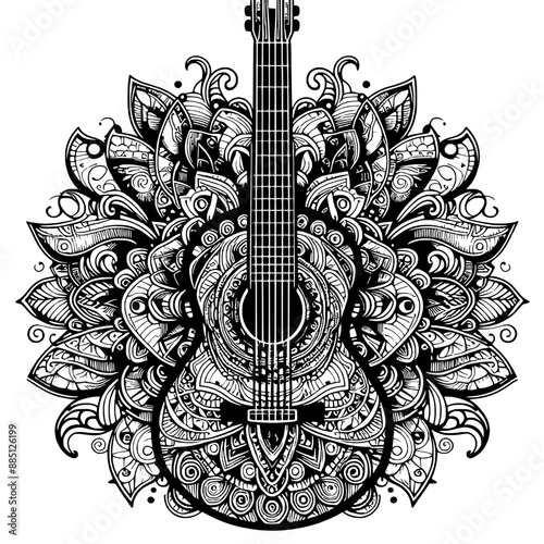 guitar from mandala v4