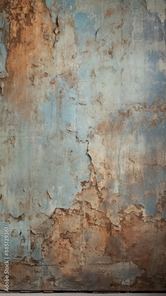 Blue and brown rough paint rust. Blue and brown rough paint rust.