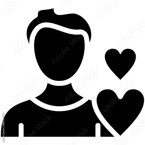 Interest vector icon illustration of Lifestyles iconset.