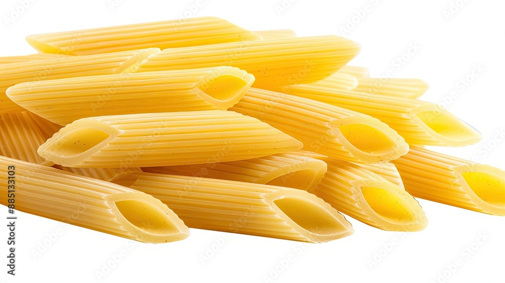 A Gigapixel Feast: Penne Pasta in a Golden Light A Gigapixel Feast: Penne Pasta in a Golden Light