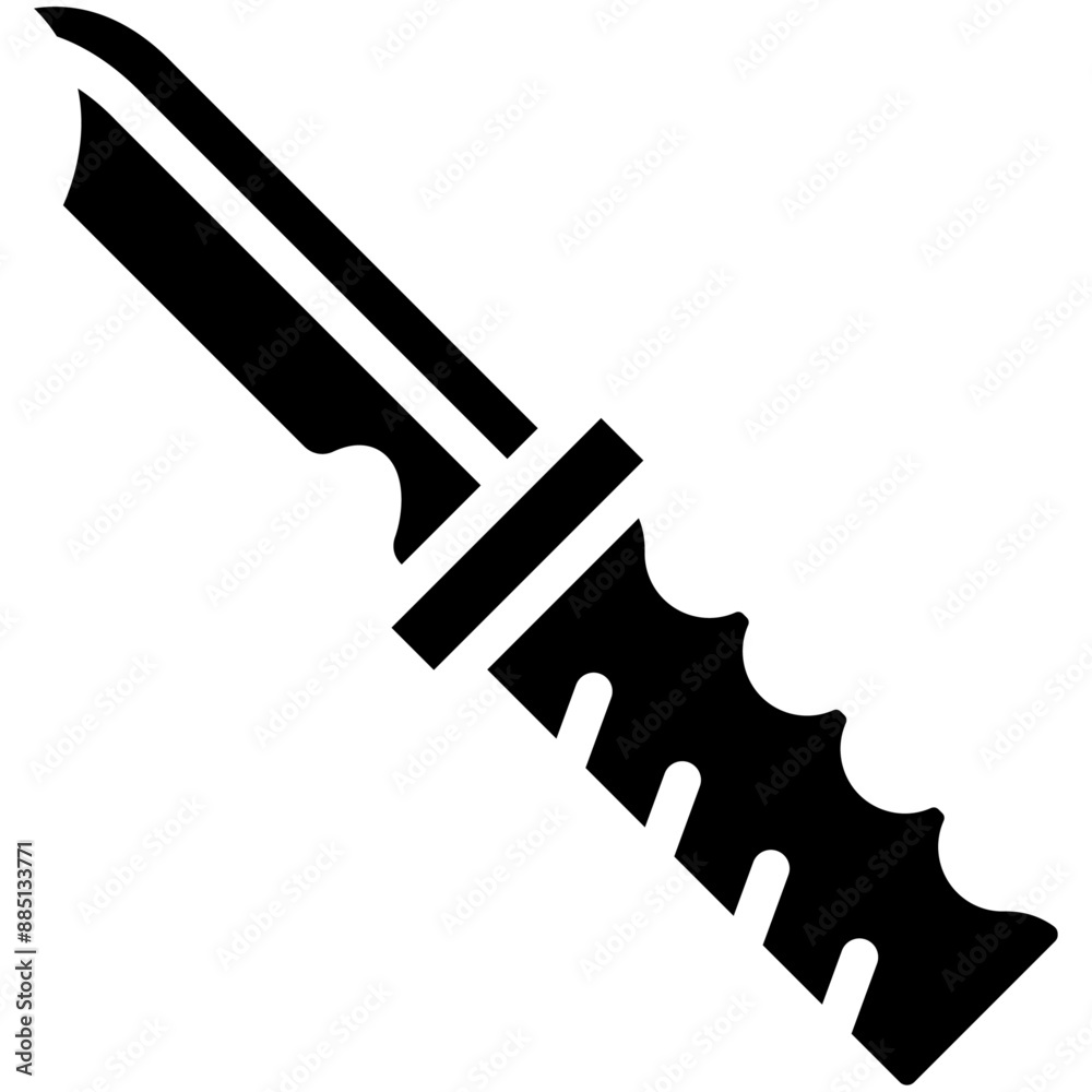 Diving Knife vector icon illustration of Vacation and Tourism iconset. Diving Knife vector icon illustration of Vacation and Tourism iconset.