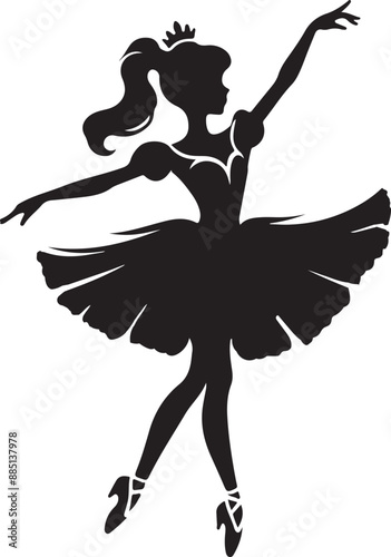 Dance silhouette vector eps