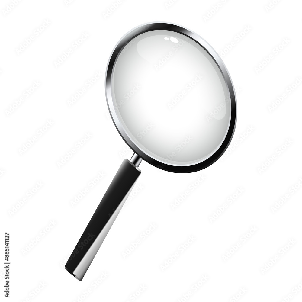Search icon vector. Magnifying glass with Transparent Background. Magnifier, big tool instrument. Magnifier loupe search. Business Analysis symbol isolated on transparent background. Search icon vector. Magnifying glass with Transparent Background. Magnifier, big tool instrument. Magnifier loupe search. Business Analysis symbol isolated on transparent background.