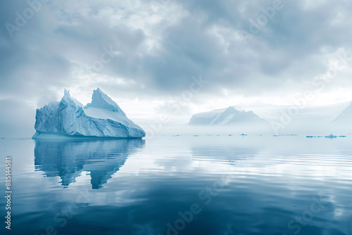 an icebergs in the water © Istvan