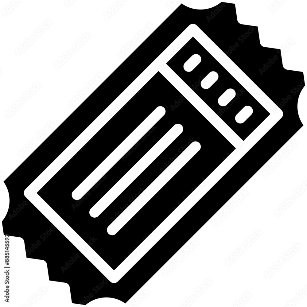 Tickets vector icon illustration of Vacation Planning iconset. Tickets vector icon illustration of Vacation Planning iconset.