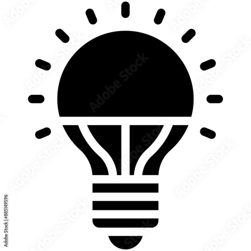 LED Lights vector icon illustration of Home Improvements iconset.