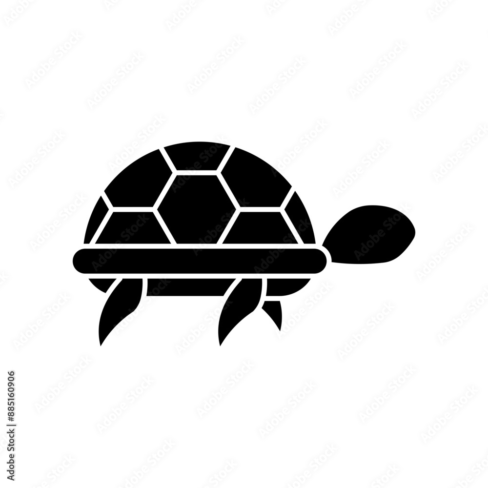 Obraz premium Turtle Glyph