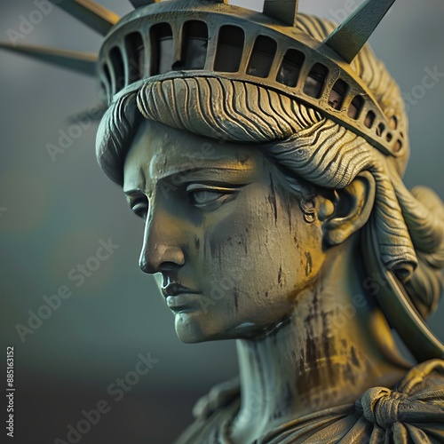 Statue of Liberty With Background Statue of Liberty
