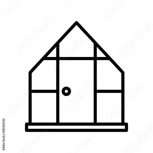 Greenhouse Lineart