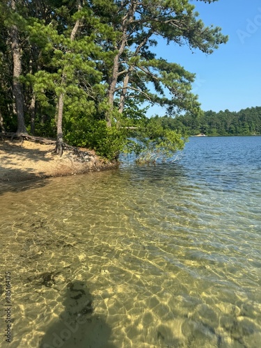 Massachusetts lakes and ocean