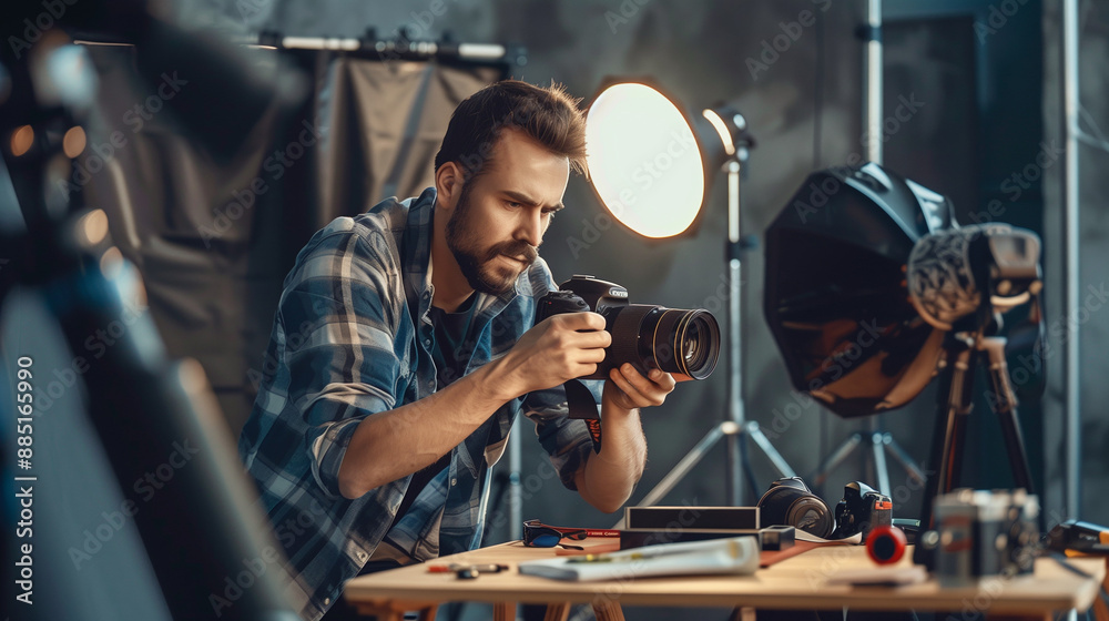photographer with a camera photographer with a camera