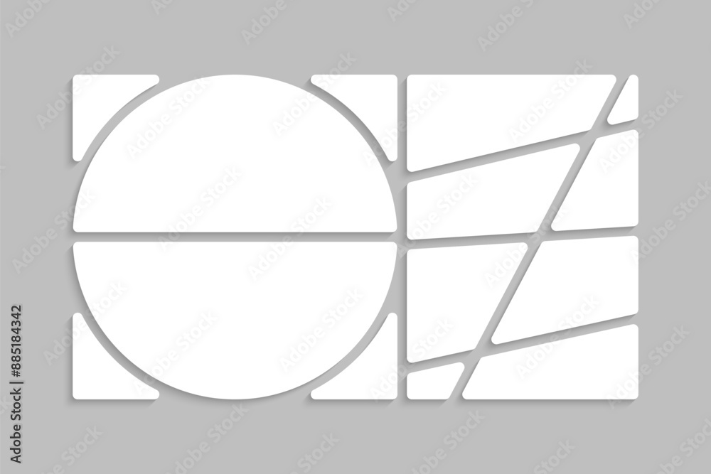 Template collage of ten frames, images, photo Template collage of ten frames, images, photo