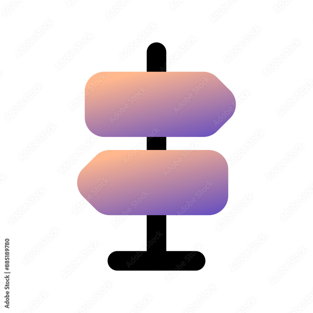 Editable wayfinder, signpost vector icon. Part of a big icon set family. Perfect for web and app interfaces, presentations, infographics, etc Editable wayfinder, signpost vector icon. Part of a big icon set family. Perfect for web and app interfaces, presentations, infographics, etc