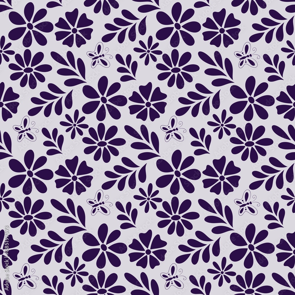 seamless floral pattern seamless floral pattern