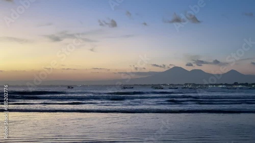 sunset at the beach
