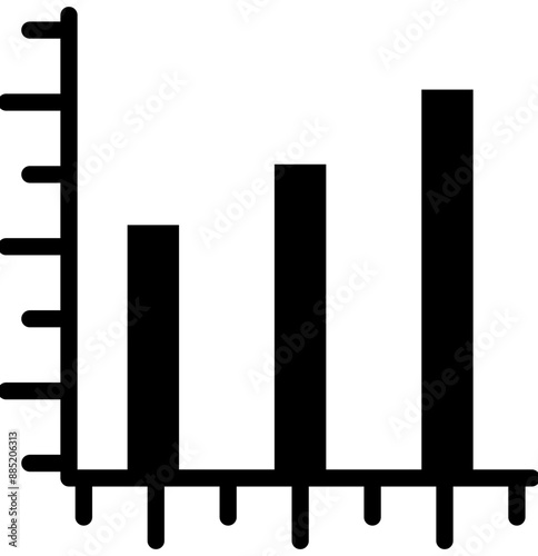 Measurement vector icon illustration of Business Analytics iconset.