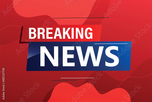 breaking news poster banner graphic design icon logo sign symbol social media website coupon

