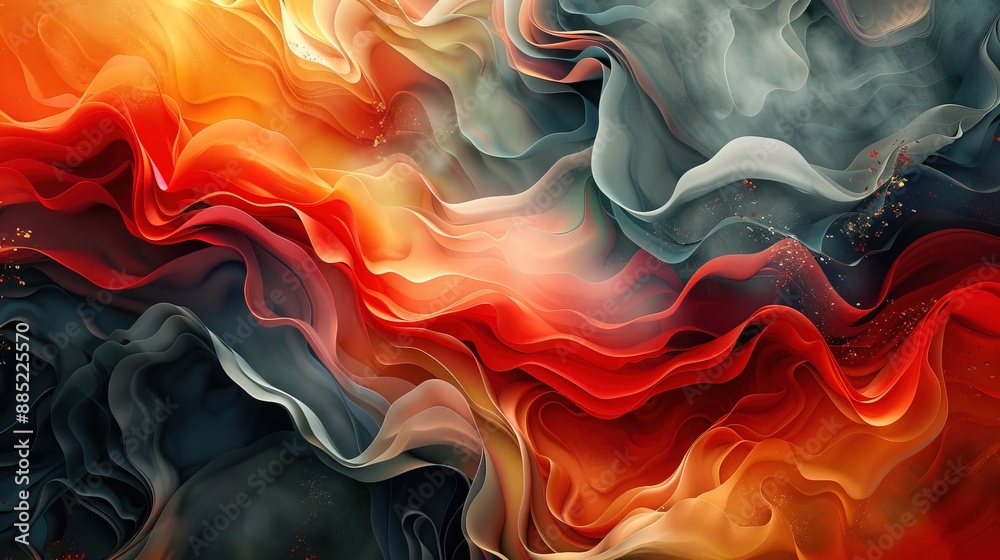 Obraz premium Abstract colorful banner background