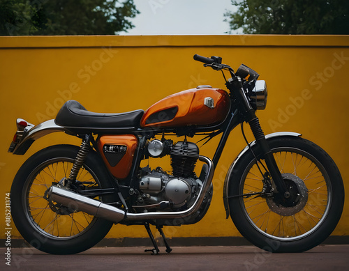 motorcycle on the street