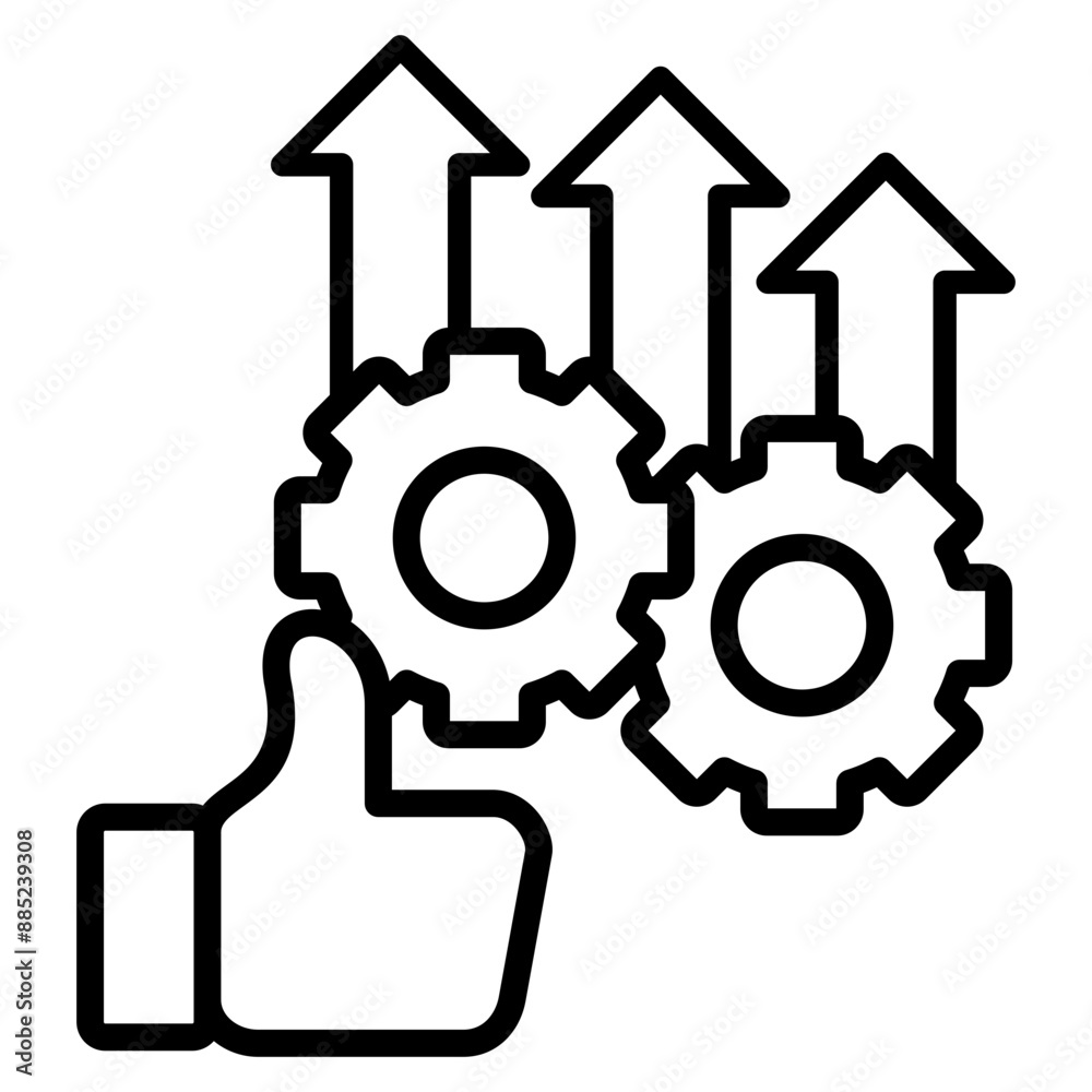Operational Excellence Icon Element For Design Operational Excellence Icon Element For Design