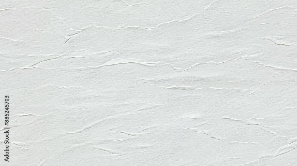 White crumpled paper texture background