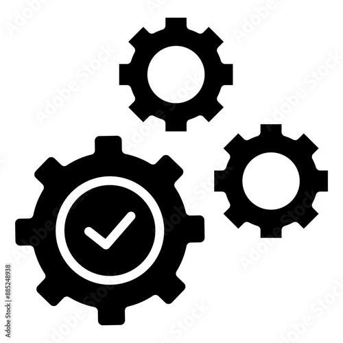 Process Validation  Icon Element For Design