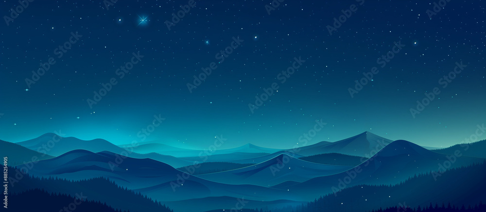 mountains in the night mountains in the night
