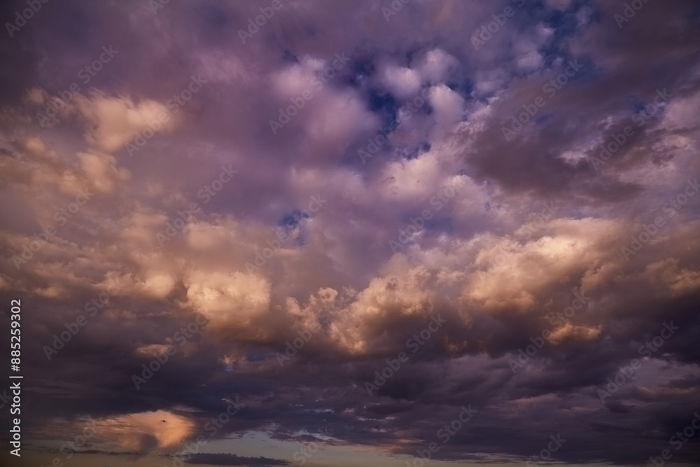 Apocalyptic sky with dark storm clouds Apocalyptic sky with dark storm clouds
