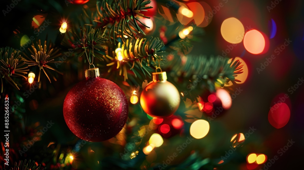 Blurred festive Christmas Blurred festive Christmas