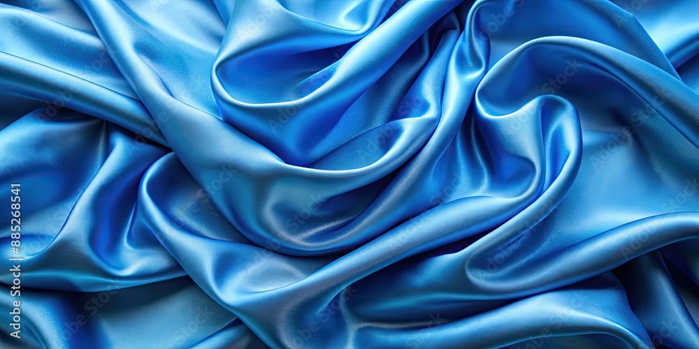 Smooth blue silk background close-up , elegant, luxurious, texture, fabric, shiny, fashion, vibrant, abstract, vibrant Smooth blue silk background close-up , elegant, luxurious, texture, fabric, shiny, fashion, vibrant, abstract, vibrant