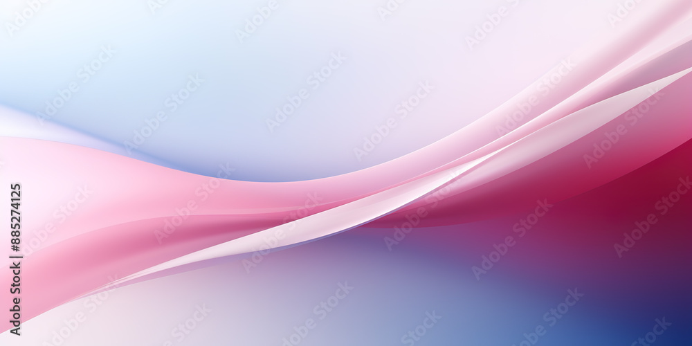 Fototapeta premium Warm color gradient curve flowing texture abstract background