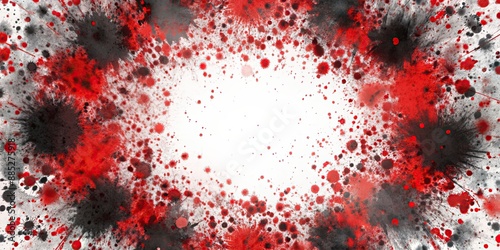 Abstract background of red and black ink splatters, abstract, background, ink, splatters, red, black, texture, artistic, grunge