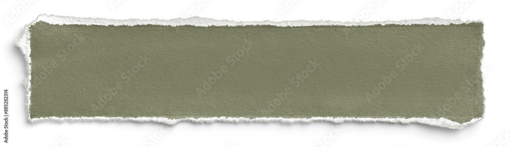 Sage Deckled Edge Landscape Strip Paper 1 Sage Deckled Edge Landscape Strip Paper 1