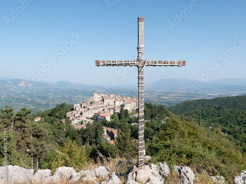 Capranica Prenestina, piccolo paesino sui monti prenestini, nelle vicinanze di Roma