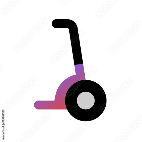 Editable segway scooter vector icon. Vehicles, transportation, travel. Part of a big icon set family. Perfect for web and app interfaces, presentations, infographics, etc